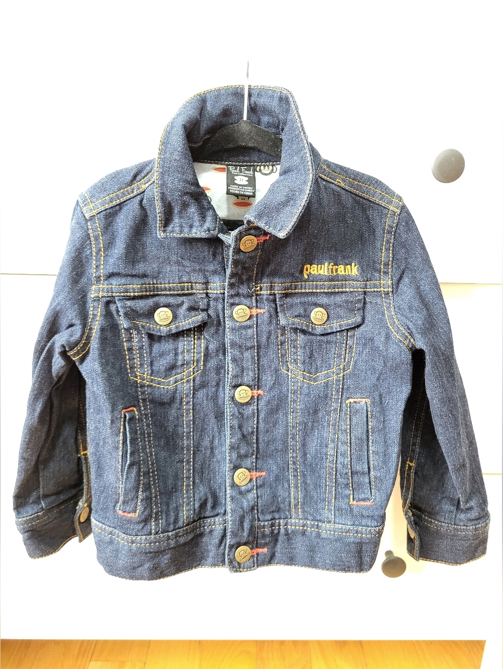 Paul Frank Kids Dark Blue Denim Jacket